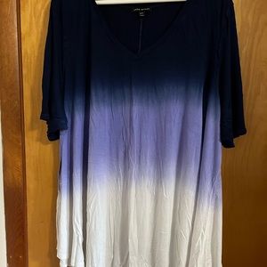30/32 Lane Bryant Ombré Swing Top